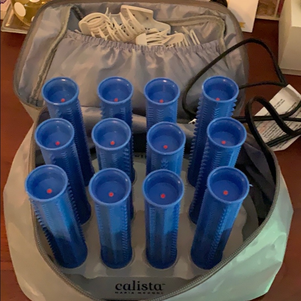 Calista Hot Rollers for long hair 12 with clips